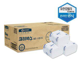 [기타]53122 크리넥스 테이블 냅킨 7500매 대용량 뽑아쓰는 네프킨 넵킨 유한킴벌리
