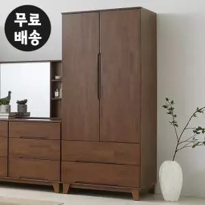 레빈 고무나무 원목 옷장 입본장 키큰장 안방 투서랍