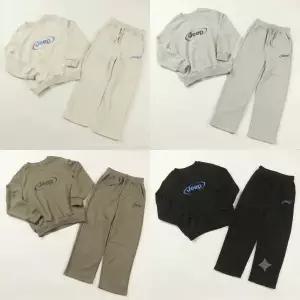 [롯데백화점]지프 타원 로고 맨투맨 상하 세트 KP4TSU889 SET
