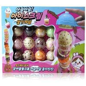 아슬아슬 아이스크림 쌓기놀이
