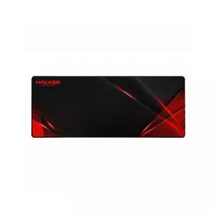 장패드 Hacker Red Carbon 그래픽-블랙라인