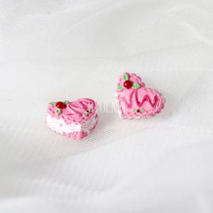 하트 케이크 파츠 데코덴 슬라임 미니어처 석고방향제 만들기 DIY 재료