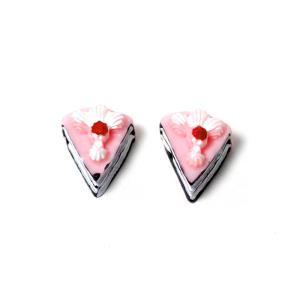 초코 딸기 조각 케이크 파츠 데코덴 슬라임 미니어처 석고방향제 만들기 DIY 재료