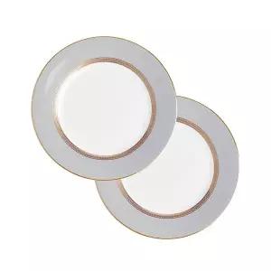 [웨지우드](본점)르네상스그레이 20cm 접시2p