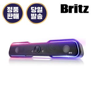 브리츠 BZ-SL10 사운드바 PC 컴퓨터 게이밍 스피커 LED라이트 USB전원