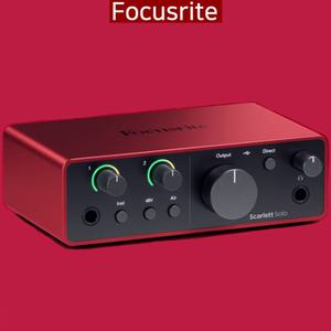 Focusrite Scarlett Solo 4th Gen 국내정품 포커스라이트 스칼렛 솔로 4세대