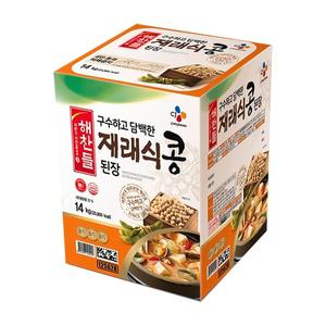 CJ제일제당 해찬들 재래식 콩 된장 14kg 1개