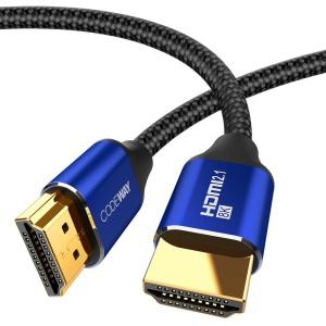 CODEWAY HDMI 2.1 케이블 프리미엄 블루메탈 CS21HH5M0 [5m]