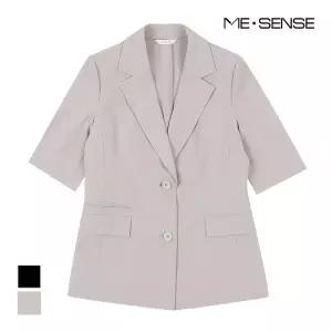베이직 반팔 벨티드 자켓_MB35JKS109A