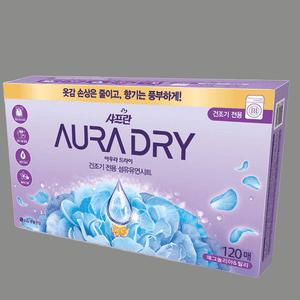 아우라 드라이시트 매그놀리아 대용량 120매 풍부한향기