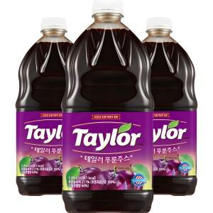 테일러 간식 음료 푸룬주스 1.89L 3개입