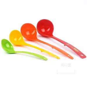멜라민 국자 라멘 레트로식기 양념스푼
