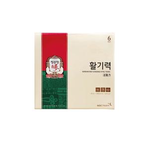 정관장 활기력 20ml  16개입 부스터 선물세트 6년근홍삼 홍삼앰플 드링크