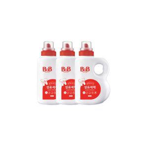 비앤비 유아 세제 용기 1500ml X3개