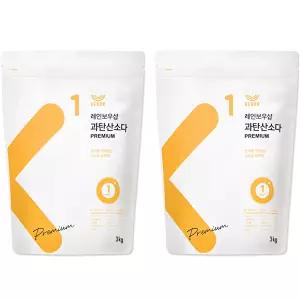 레인보우샵 과탄산소다 프리미엄 산소계 표백제 3kg x 2개