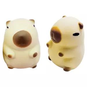 카피바라 마시멜로 말랑이 8개/스퀴시/인형/감각/놀이/스트레스/장난감/스퀴즈/모찌/해소/말랑/놀이용/발달
