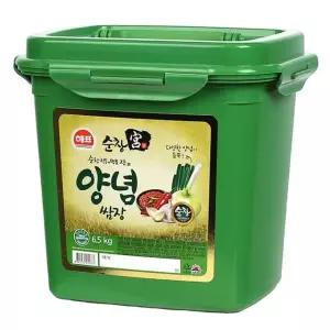 해표 순창 궁 양념 쌈장 6.5kg 가정용 맛있는 고기용 소스