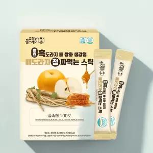 배도라지청즙 발효 흑도라지 쌍화차 생강청배즙 스틱 100포