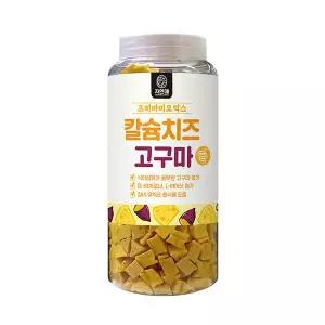 자연애 보틀 칼슘치즈+고구마 450g 강아지 간식