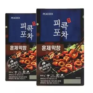 [피코크] 훈제막창(600g 2입) 간편요리 한끼요리 자취음식 혼술