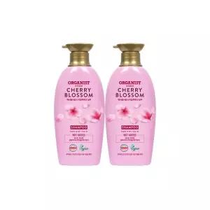 오가니스트 체리블라썸 수분영양 샴푸(비건) 500ml x 2개