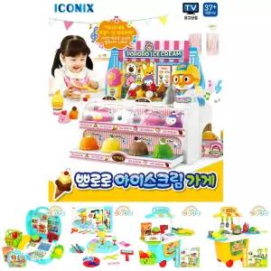 아이코닉스 뽀로로 아이스크림 가게/아기/놀이/세트/소꿉/어린이날/여아/선물/주방/어린이/장난감/소꼽