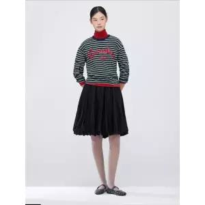 [롯데백화점]씨씨콜렉트 버블 햄 미디스커트 C254MSD702