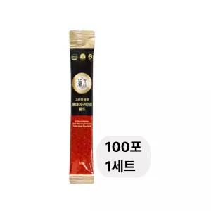풍년보감 6년근 고려홍삼정 투데이굿타임 골드 홍삼스틱 벌크포장 100포 (1개)