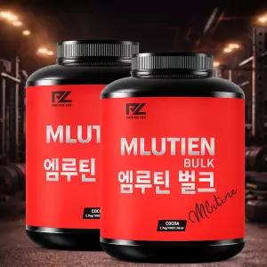 바이츠 엠루틴벌크 2.7kg 2통 벌크업 고함량프로틴 탄수화물보충제 초코맛