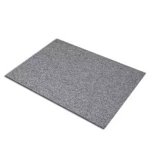 옳은유통 투톤코일 현관매트 120X180cm/블랙+그레이/ 학교 회사 로비 사무실 마트 현관 출입구 발매트