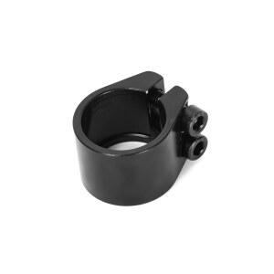 루이모우 1Pcs 블랙 알루미늄 합금 자전거 시트 클램프 28.6mm, MTB/BMX 바 고정에 적합