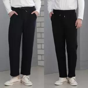 남성 융털 바지 기모팬츠 겨울 여성 밴딩 트레이닝복