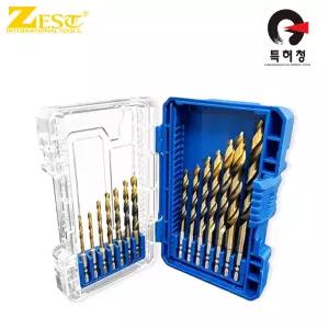 제스트 히아스 TiN 파워 스텝드릴날 14P 세트 Z-HSP-14P