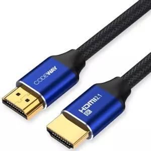 코드웨이 HDMI 2.1 8K 60Hz 블루메탈 케이블 5m