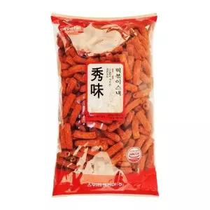 [대용량과자] [과자센타]스위티코리아 떡볶이스낵 1kg