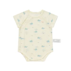 [AK분당점] [블루독베이비] (YE)큐티고래반팔바디수트 46370-040-12