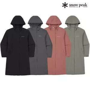 [스노우피크]프로 여성 우븐 롱 바람막이 S24SWTWB33