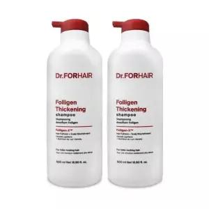 닥터포헤어 폴리젠 씨크닝 샴푸 허브플로럴향 500ml 탈모케어 2개 Ss