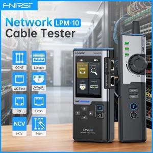 신호발생기 FNIRSI LPM-10A 지능형 케이블 탐지기 RJ45/RJ11 라인 테스터 LAN 포트 플래시 간섭 방지 네트
