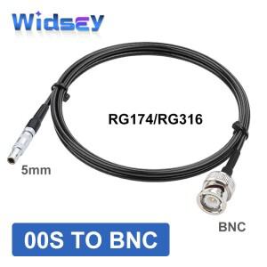 Lemo 00S To BNC 초음파 오실로스코프 케이블 호환 RG174 RG316 결함 탐지 프로브 케이블 C5Q9 전원 코드 1