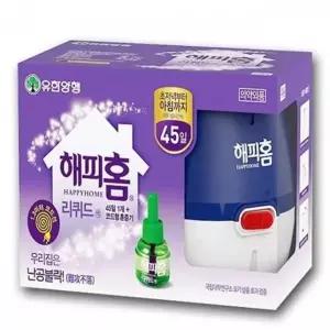 해피홈 리퀴드 훈증기 코드형 리필액 세트