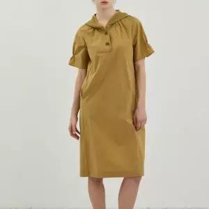 [올리비아로렌] MG01 배색후드 반팔 튜닉원피스 신선도원몰 VVBOA4M4486 (S50149431)