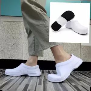논슬립조리화 화이트 논슬립 방수화 주방 조리화 안전화 주방화 주