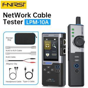 FNIRSI LPM-10A 다기능 네트워크 케이블 추적기 지능형 케이블 찾기 도구 RJ45/RJ11 라인 테스터 LAN