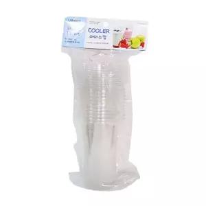 쿨러 아이스컵 16온스 480ml 컵 뚜껑세트 10P