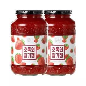 맛좋은 딸기잼 2병 카페 토스트 과일 딸기쨈 1kg