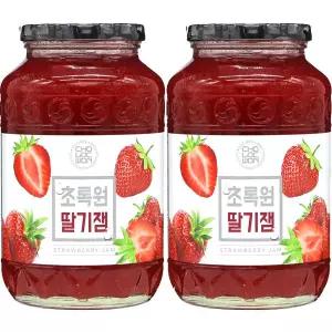 초록원 딸기잼 1kg+1kg/과일잼
