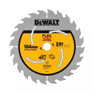 디월트 DWA714124WFV 씬커프 목공용 원형톱날 184mm 24날/1.6T/내경19/팁쏘/목재절단