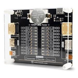 HDMI 케이블 테스터기용 TREEDIX 테스터 보드 - 표준 타입 A 미니 C 마이크로 D의 장애 단락 및 교차 연결을 확인합니다