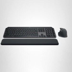 MX 마스터 3S 무선 마우스 표준 에디션 로지 볼트 USB 수신기 초고속 스크롤 에르고 8K DPI 트랙 온 글래스 콰이어트 클릭 USB-C 블루투스 윈도우 리눅스 크롬 - 그래파이트